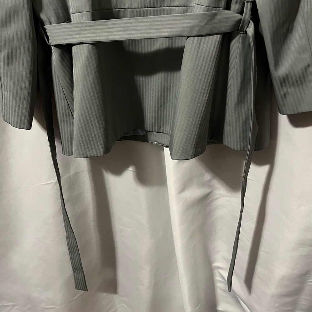 Gray Pinstriped Women’s Blazer/Jacket - Picture 5 of 11